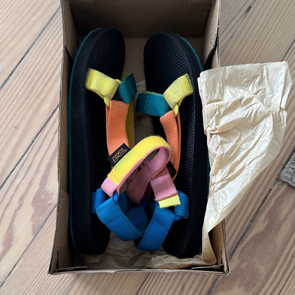 Teva Kids' Multicolor Strap Sandals